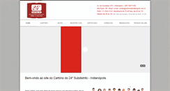 Desktop Screenshot of cartoriodeindianopolis.com.br